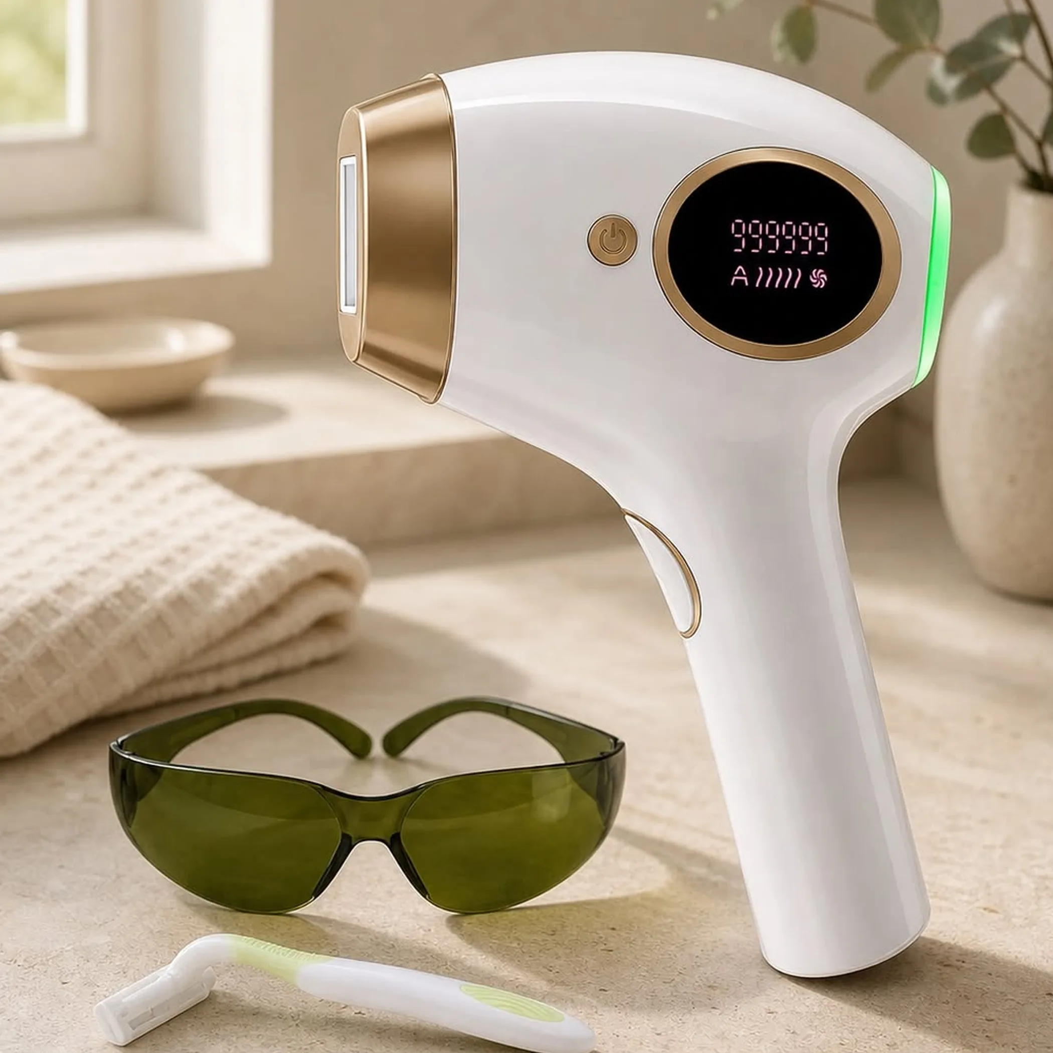 intense pulsed light machine in skin clinic