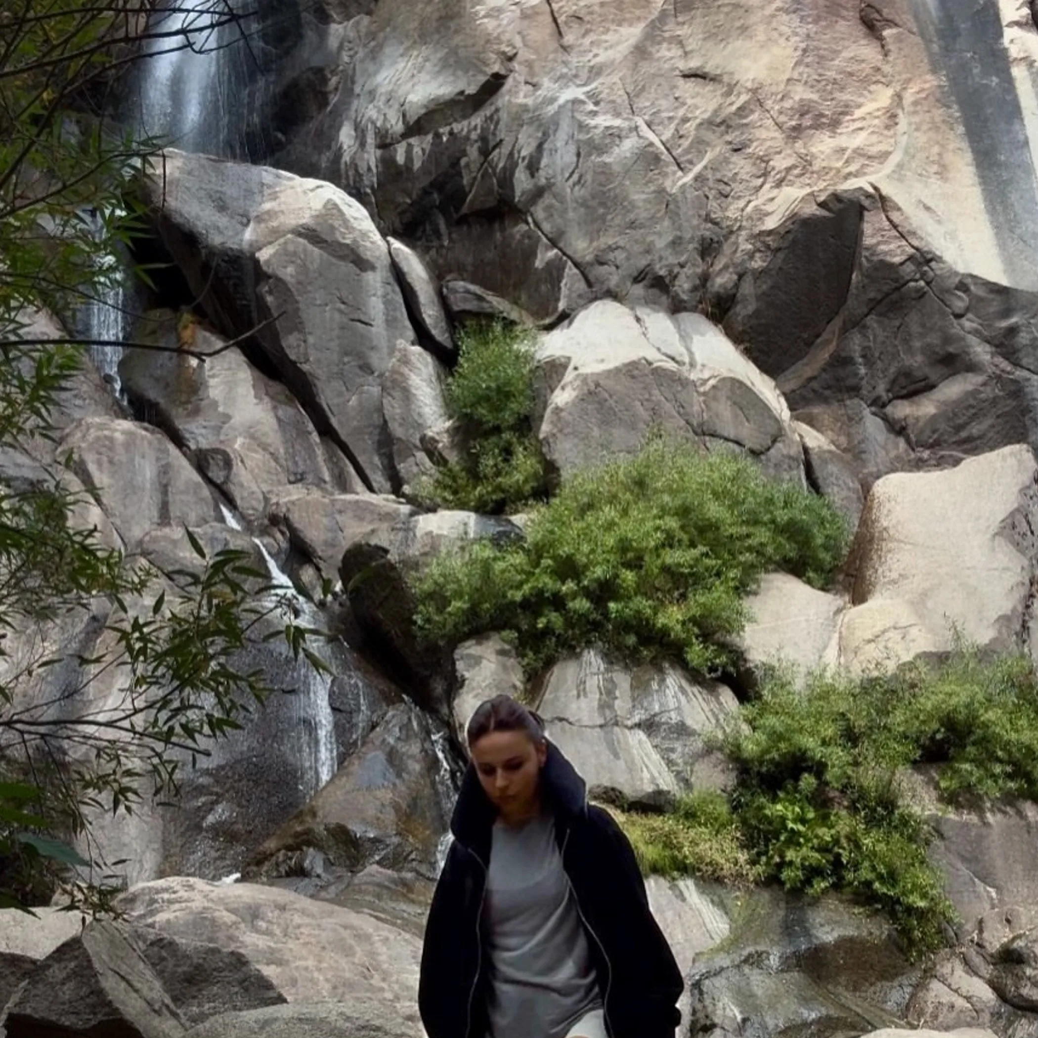 waterfall in garden of eden landscape