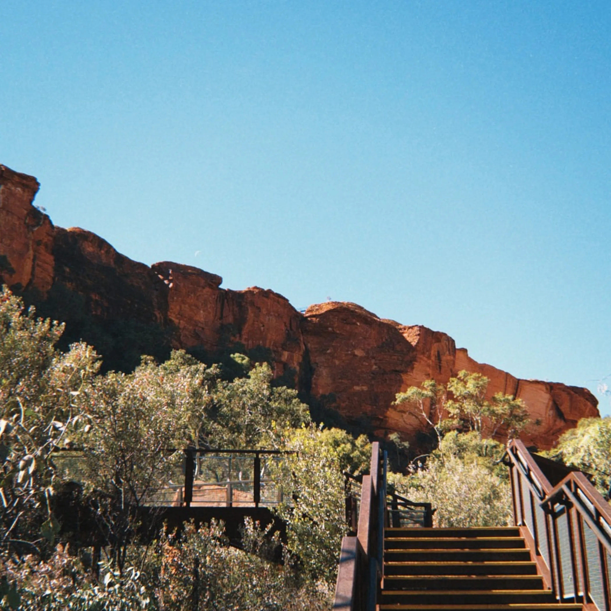 kings canyon scenery and walking trail